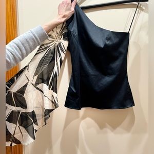 Elegant one shoulder top for special occasion